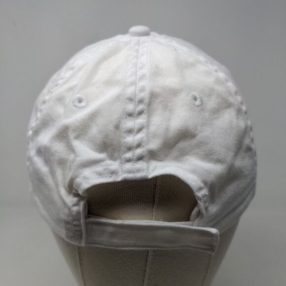 Disney Parks Men's Mickey Mouse Hat White Size Adult Strapback Shiny Official - Picture 7 of 11